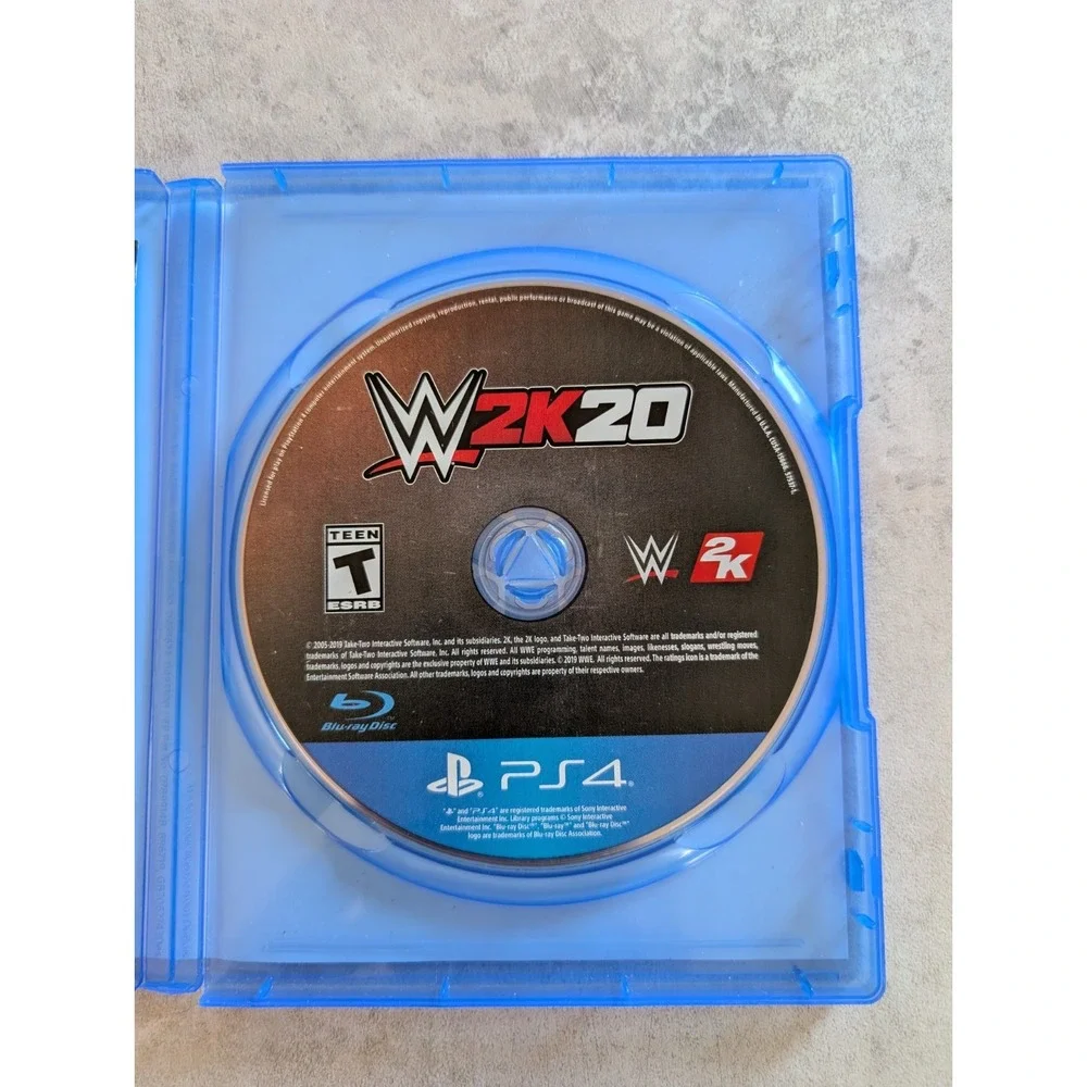 WWE 2K20 - Sony PS4 Video Game Complete Tested And Working (FC1014888)